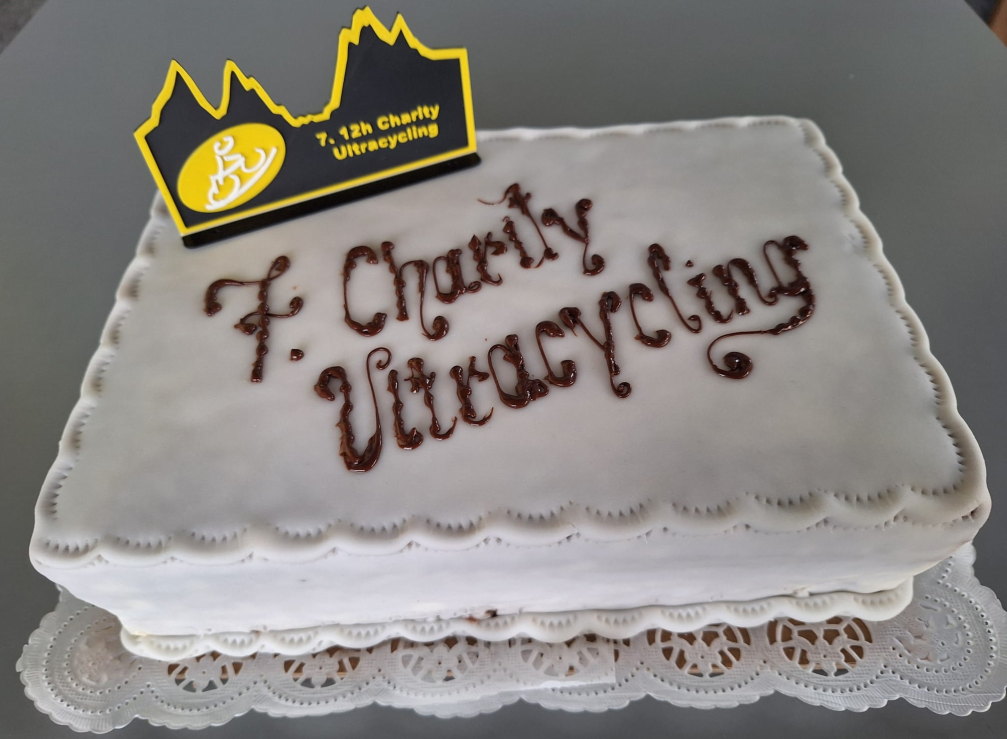 12h Charity Cake Motivation Trophy